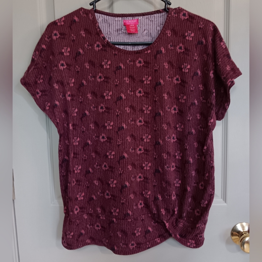 Isaac Mizrahi Women's Floral Blouse - Large